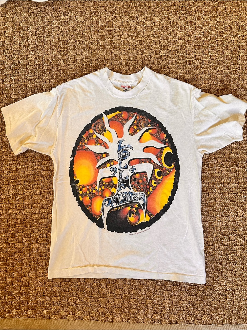 Vintage 1994 Lollapalooza Tour T-Shirt Tee Jays USA XL Double Sided Rare